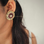 Muskaan semi precious studs