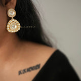 Swara polki earrings