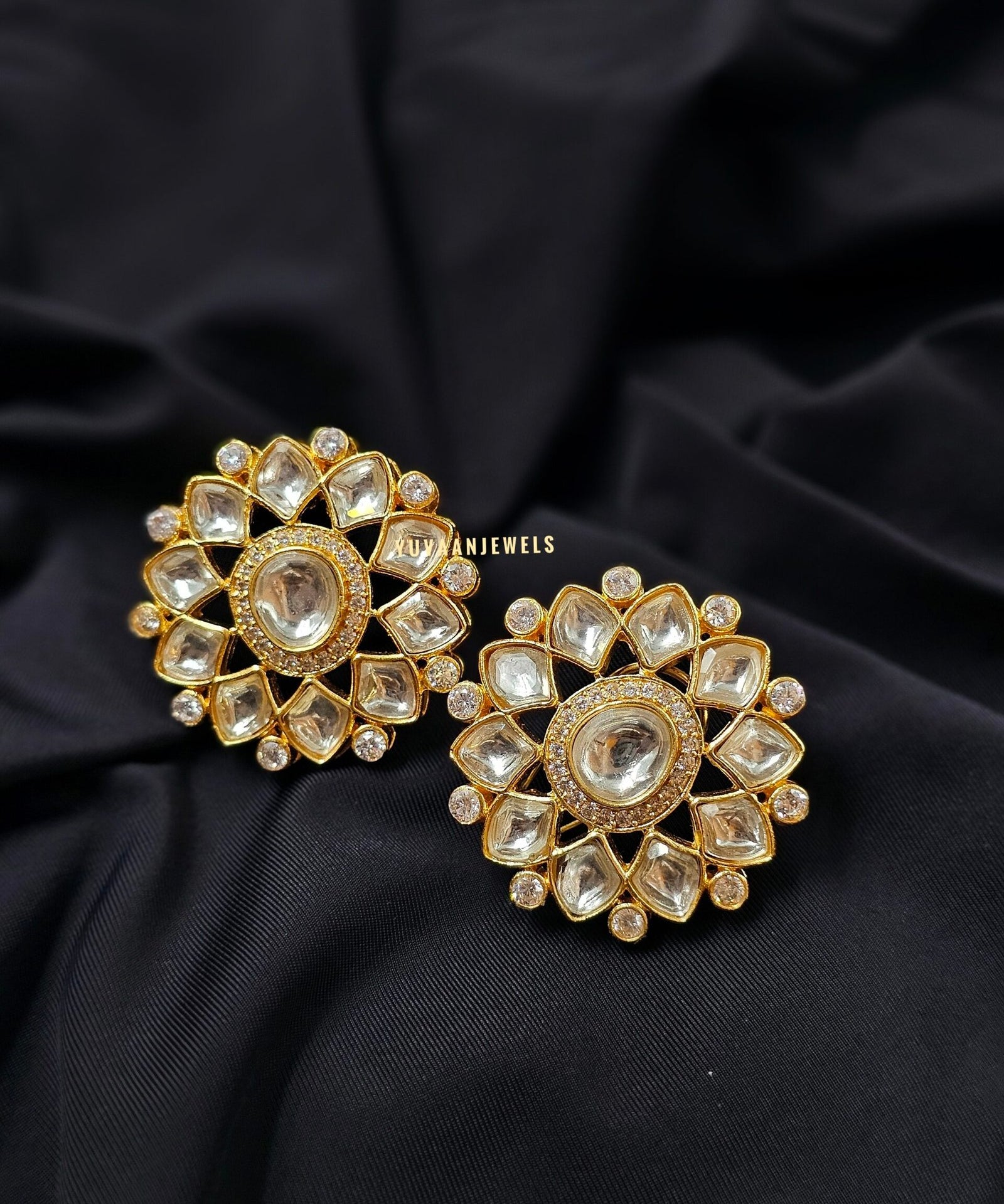 Alisa polki studs