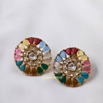 Rangat polki studs