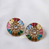 Rangat polki studs