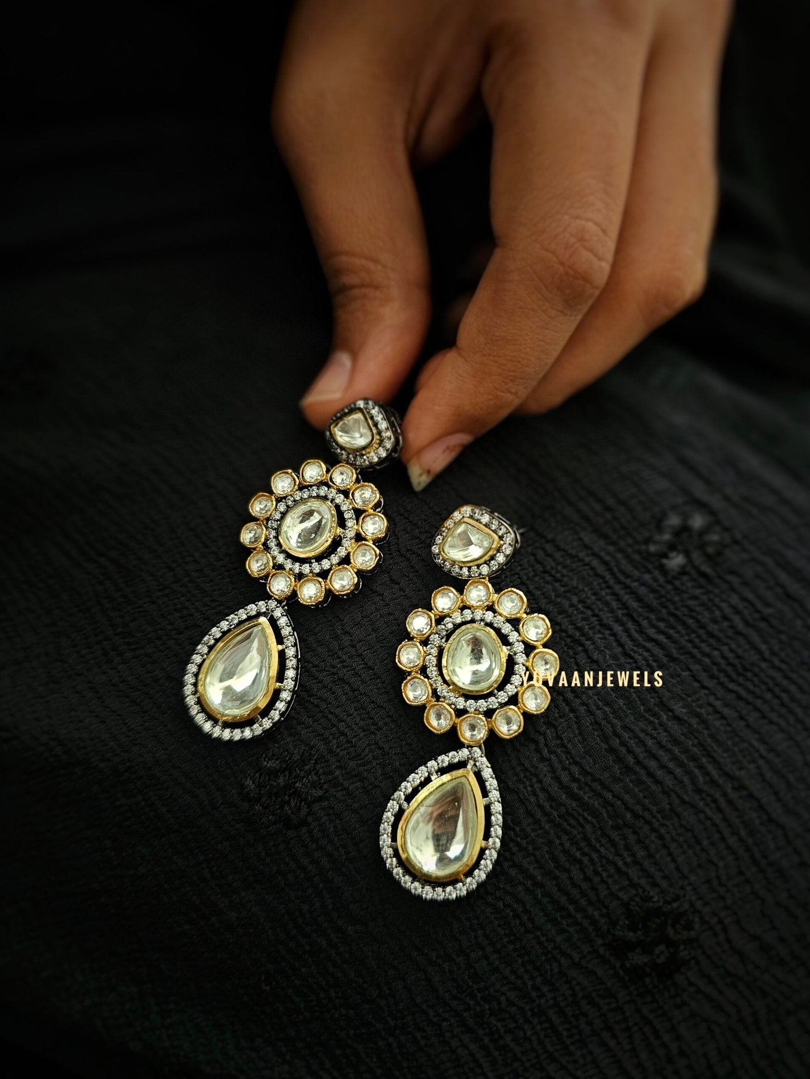 Yaami polki earings