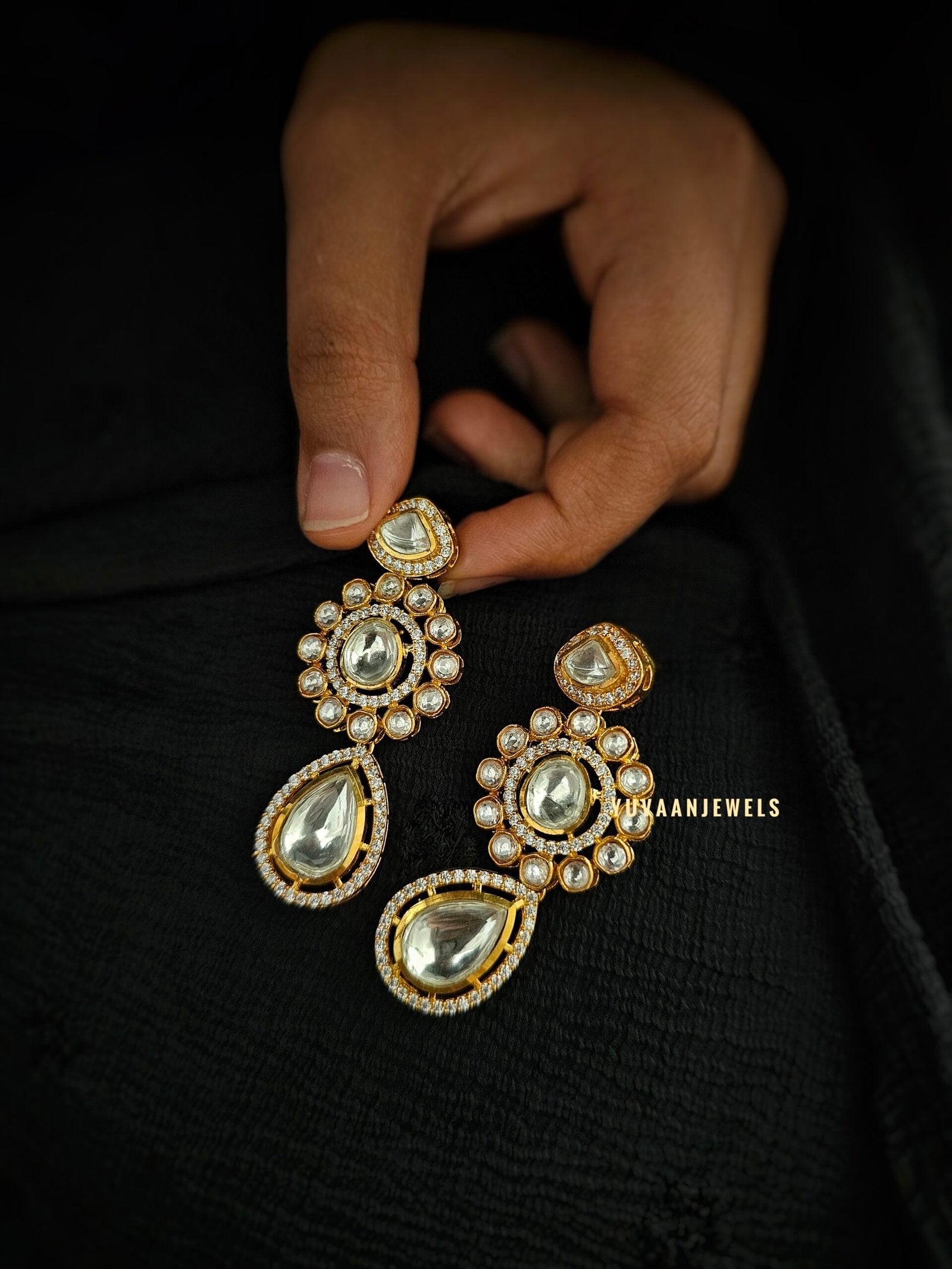 Yaami polki earings