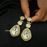 Anam uncut polki earings