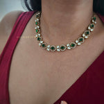 Farida semi precious quartz necklace