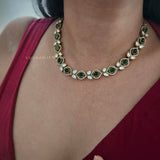 Farida semi precious quartz necklace