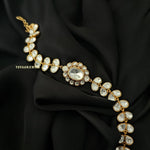 Lata polki choker with earrings