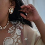 Lata polki choker with earrings