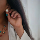 Aavriti polki necklace