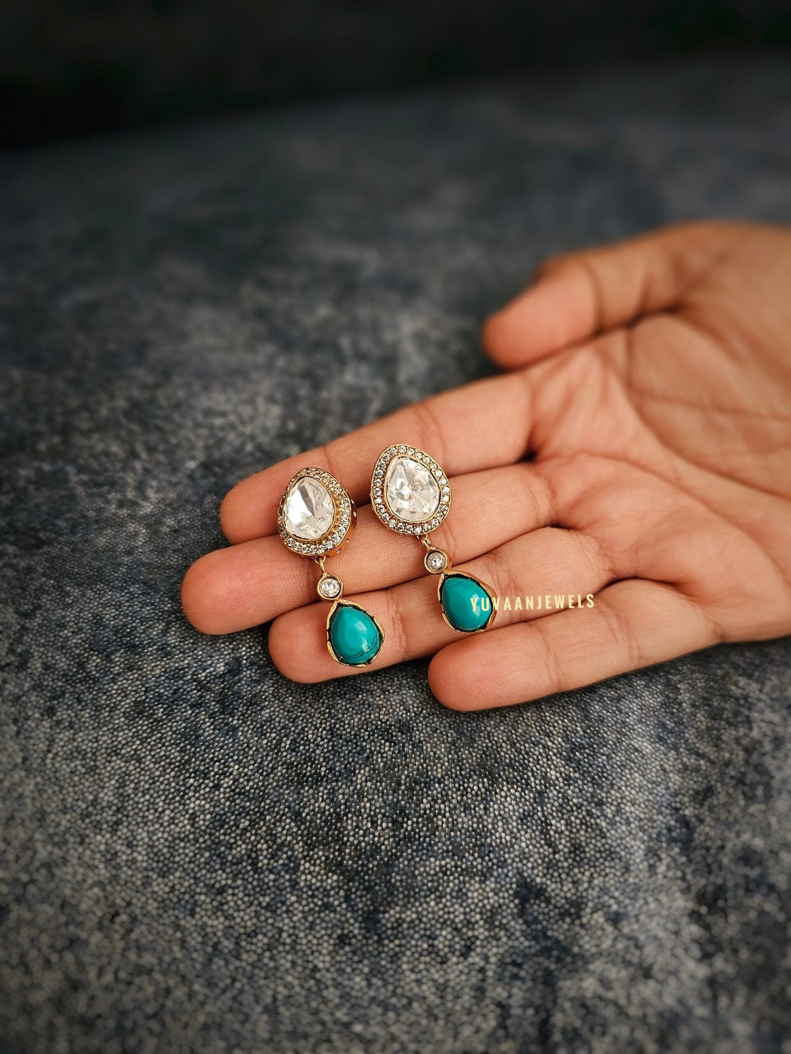 Aavriti polki necklace