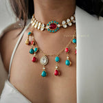 Aavriti polki necklace