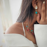 Aavriti polki necklace