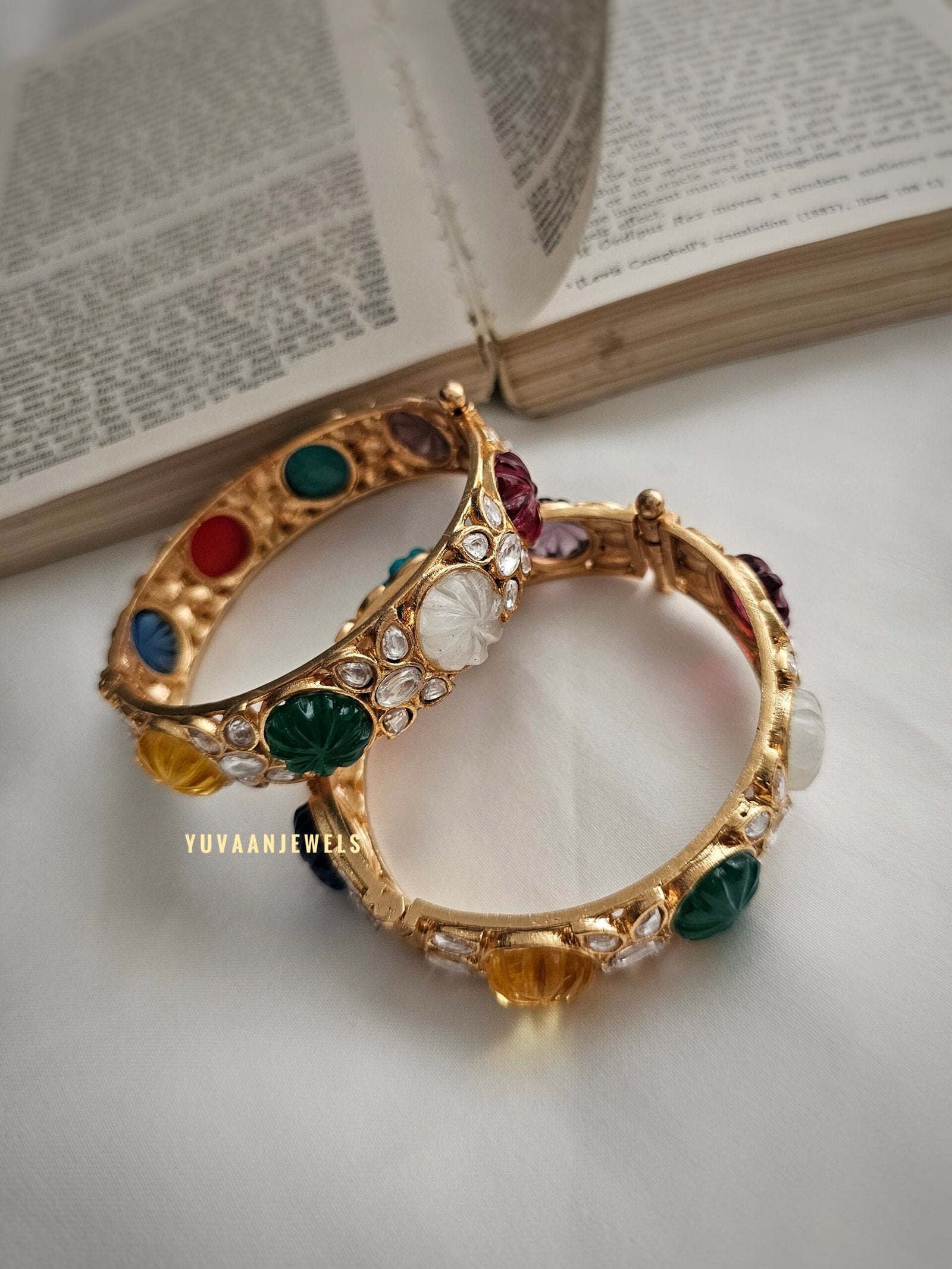 Kalki polki openable bangle