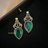 Orphic handcrafted Quartz earings
