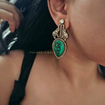Orphic handcrafted Quartz earings