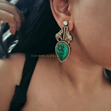 Orphic handcrafted Quartz earings