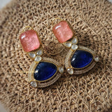 Naayad semi-precious stone earings