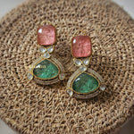 Naayad semi-precious stone earings