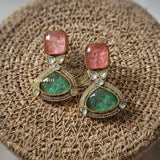 Naayad semi-precious stone earings