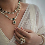 Farida semi precious quartz necklace