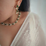 Farida semi precious quartz necklace