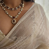 Farida semi precious quartz necklace