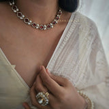 Farida semi precious quartz necklace