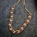 Farida semi precious quartz necklace