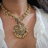 Devyani  Handcrafted temple necklace