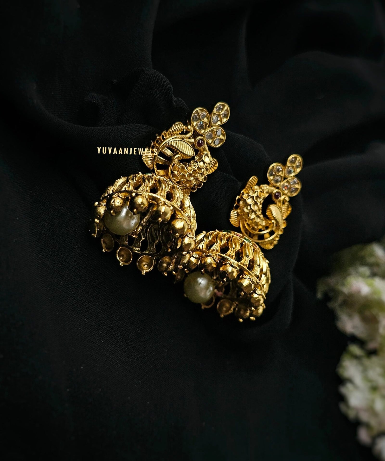 Prabha Handcrafted temple necklace