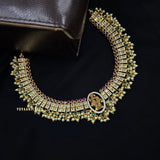Bharghavi Handcrafted temple Necklace