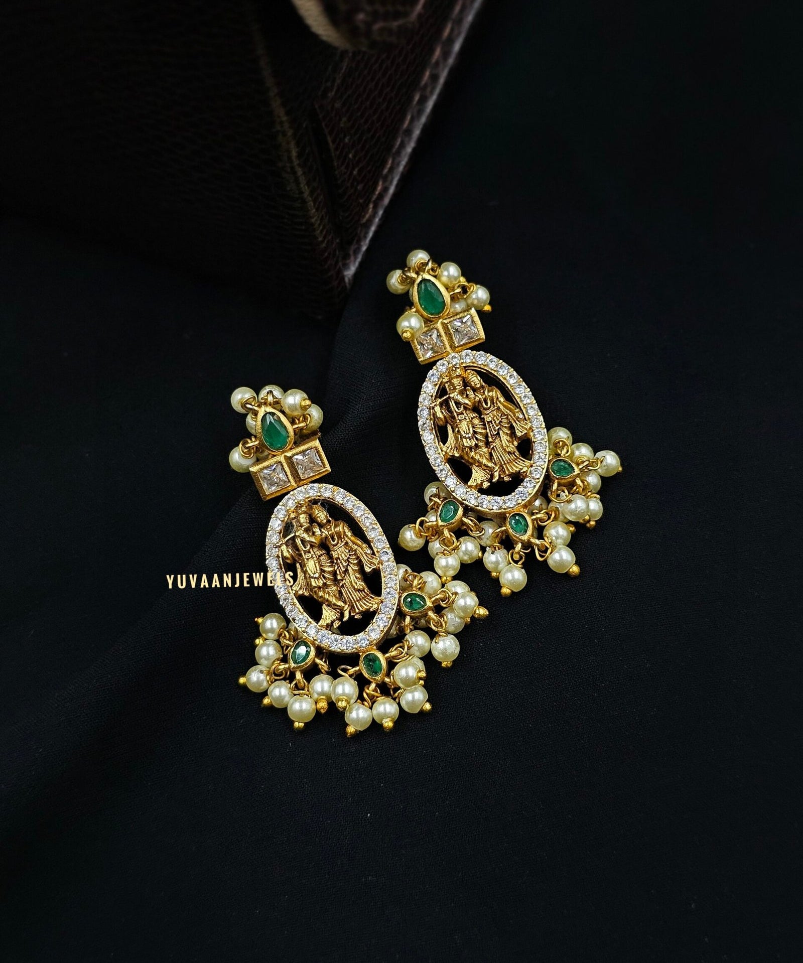 Bharghavi Handcrafted temple Necklace