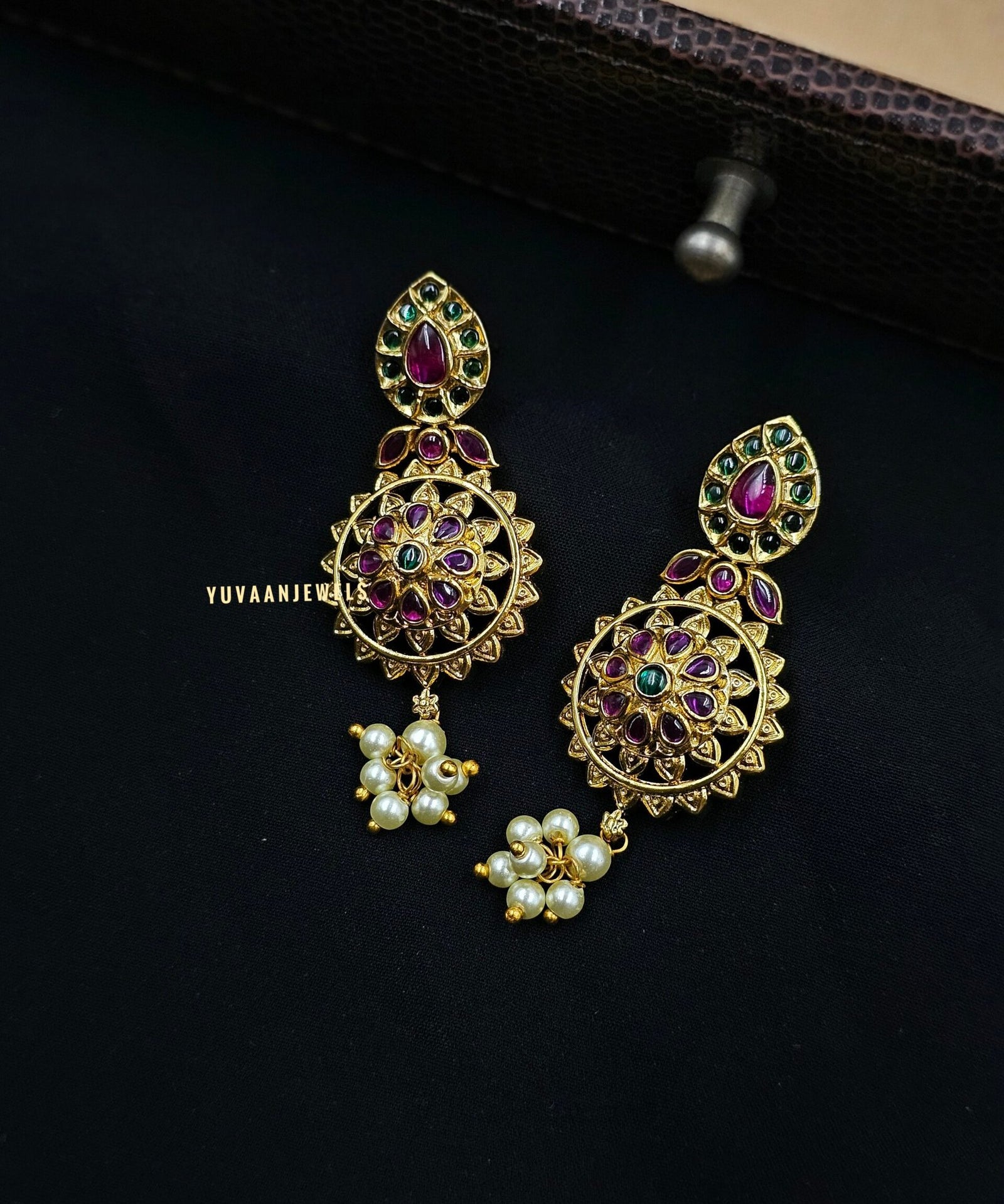 Amala Handcrafted temple necklace