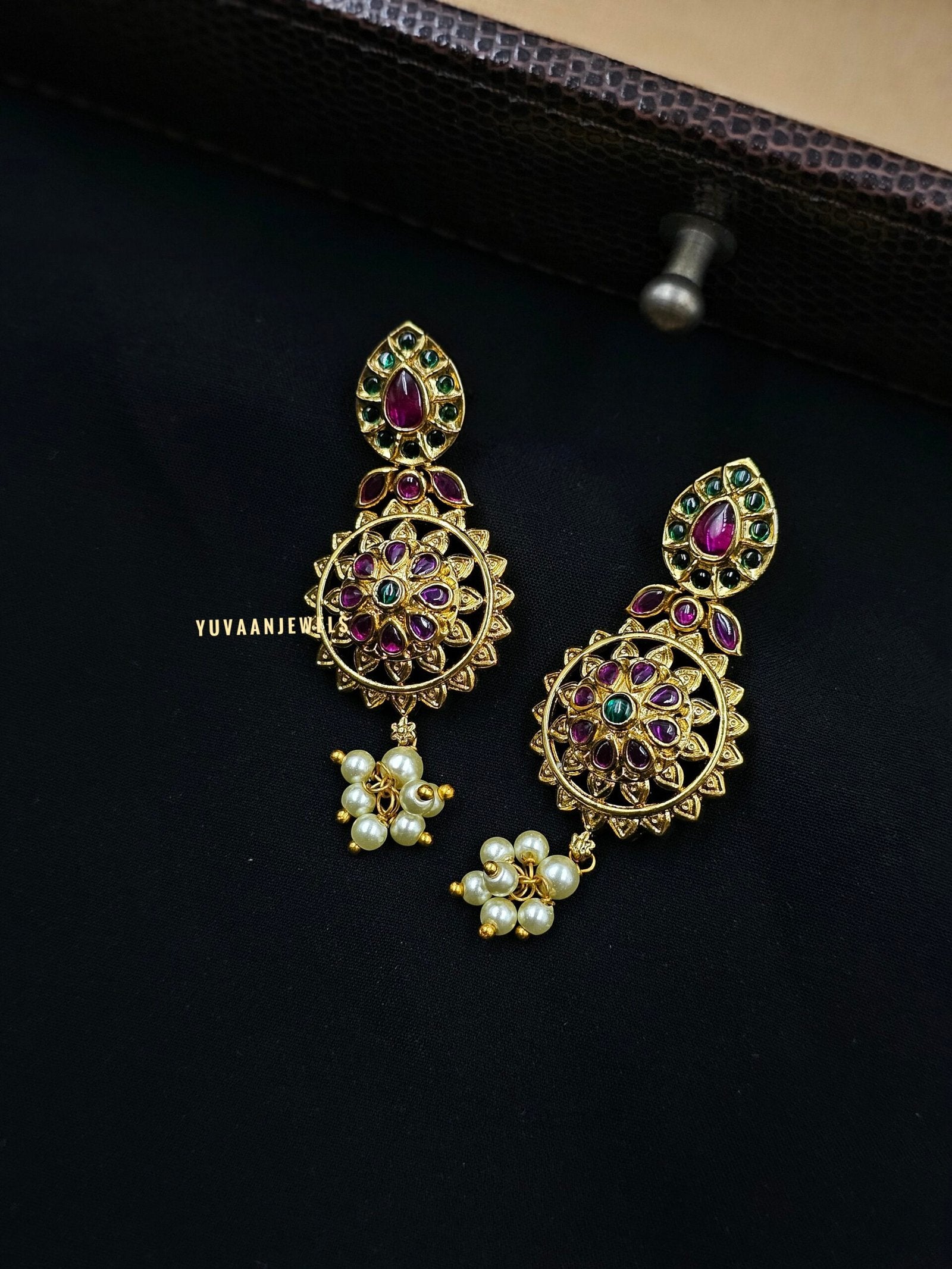Amala Handcrafted temple necklace