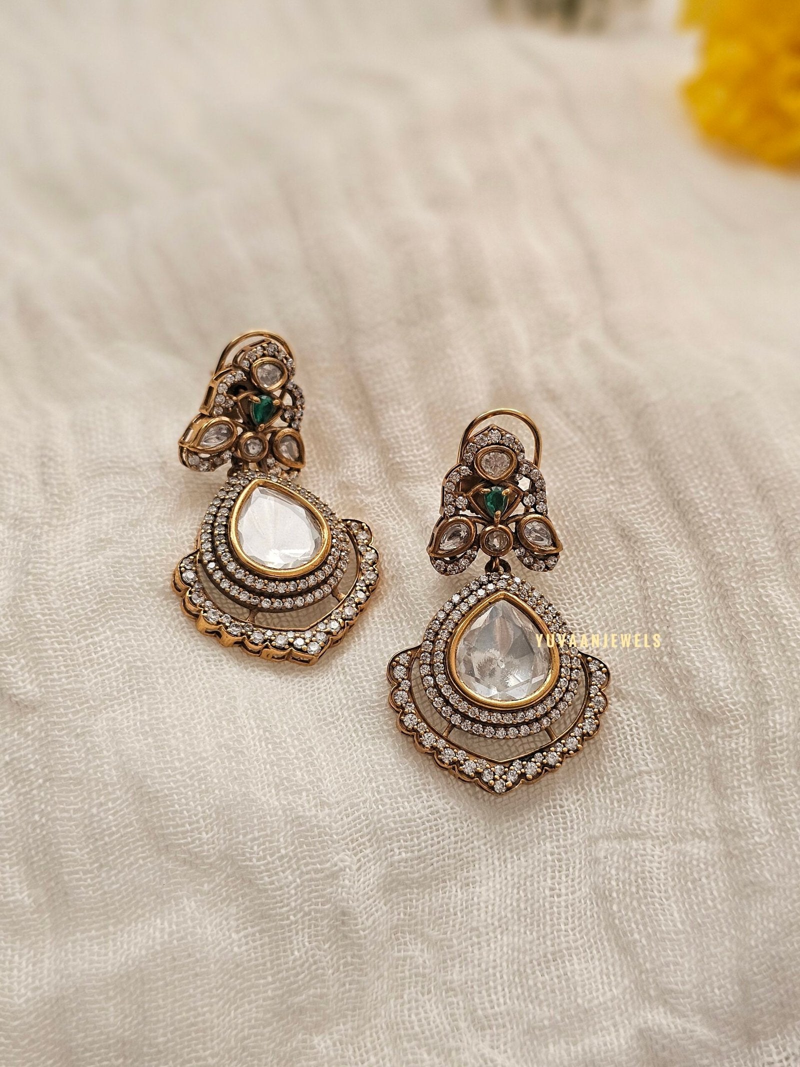 Vandana polki necklace