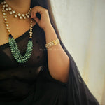 Farah Long polki necklace