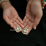 Farah Long polki necklace