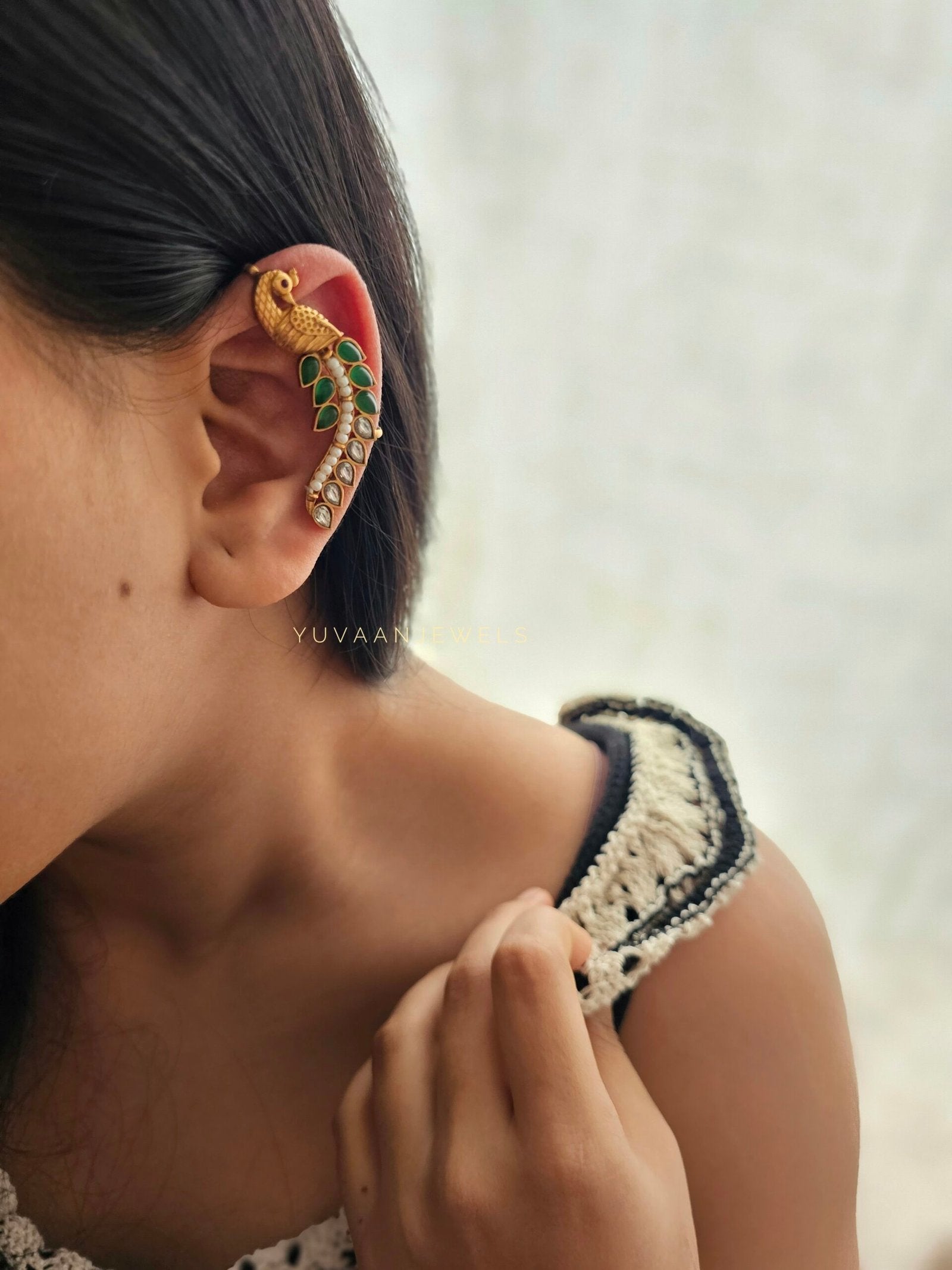 Nirya handcrafted ear cuffs