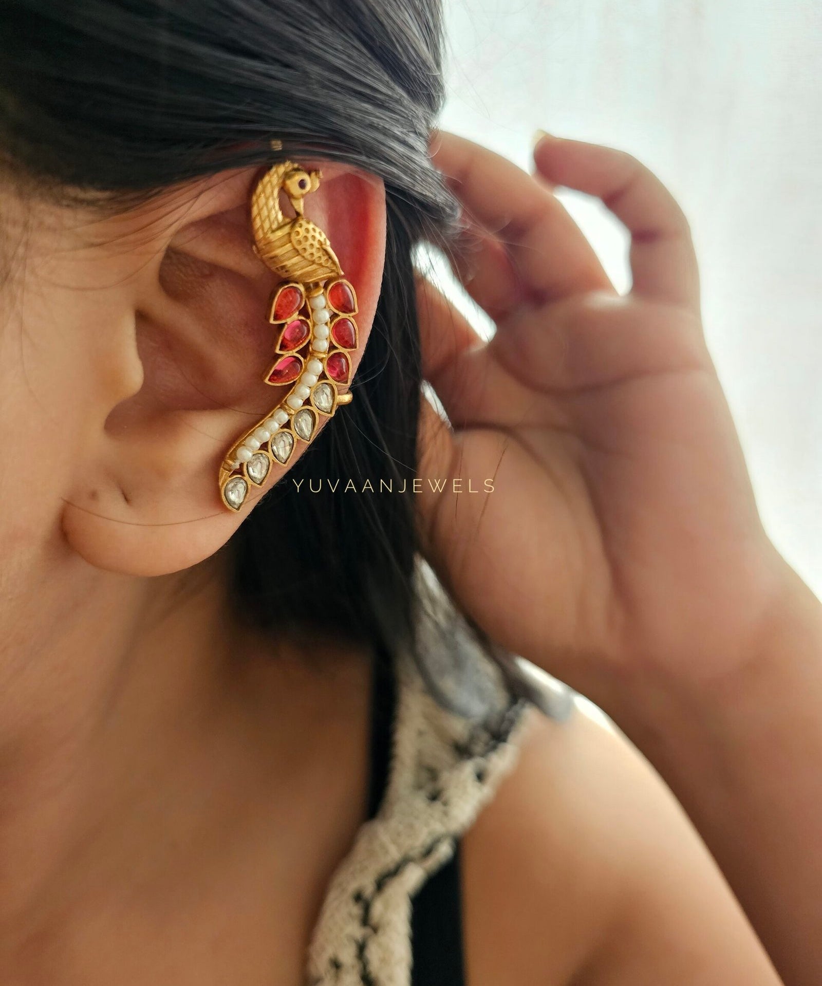 Nirya handcrafted ear cuffs