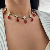 Shrushti Delicate Quartz Necklace