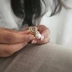 Divine pearl ring