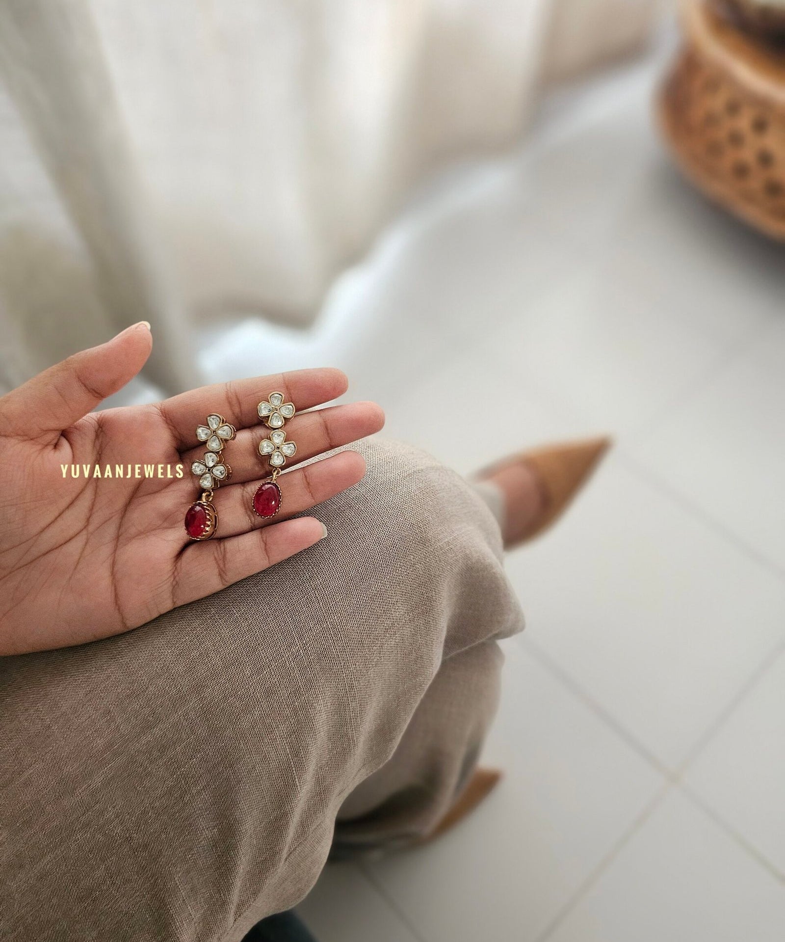 Shrushti Delicate Quartz Necklace