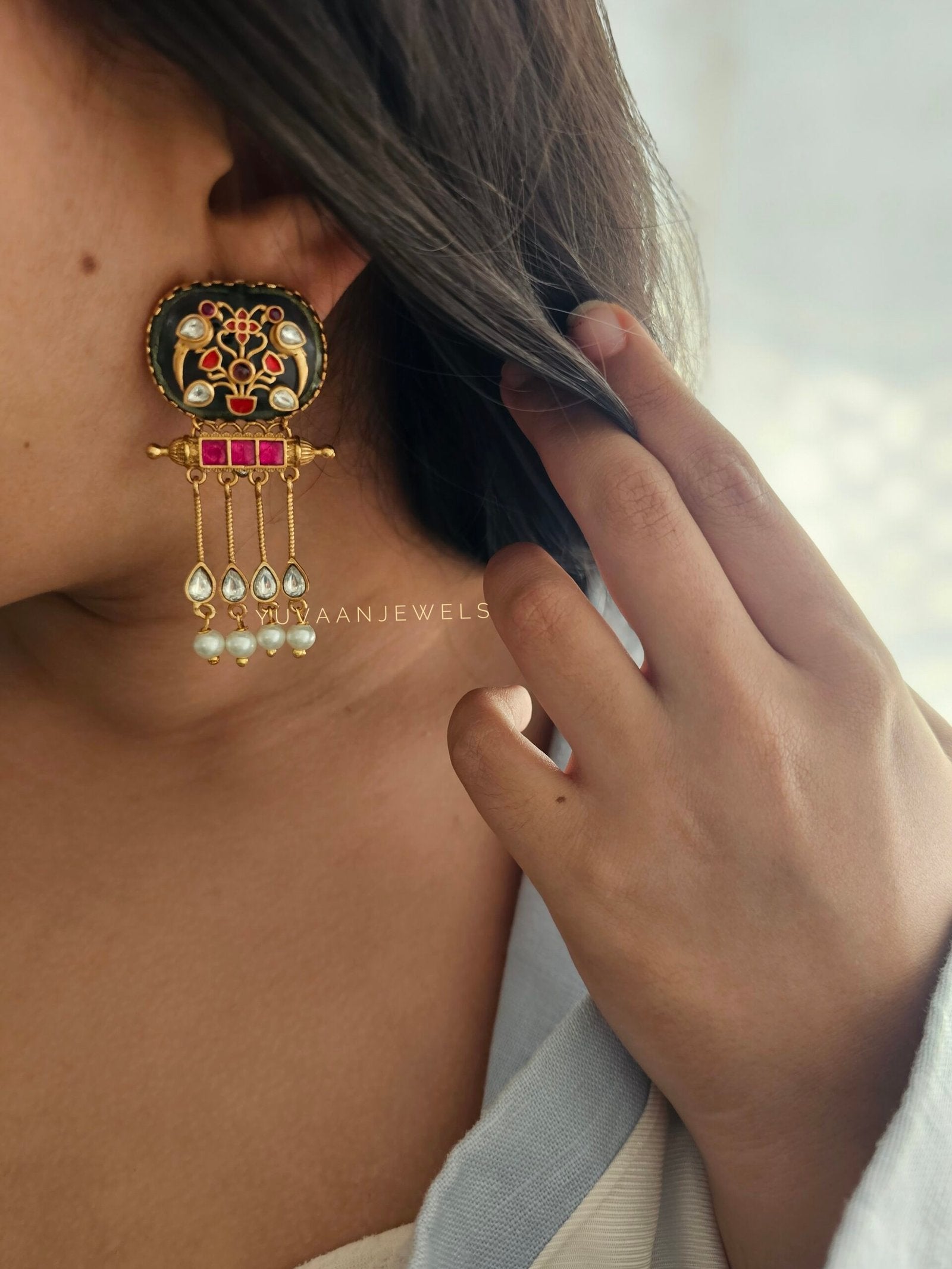 Ayushi handcrafted earrings