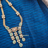 Radhika Quartz and polki necklace