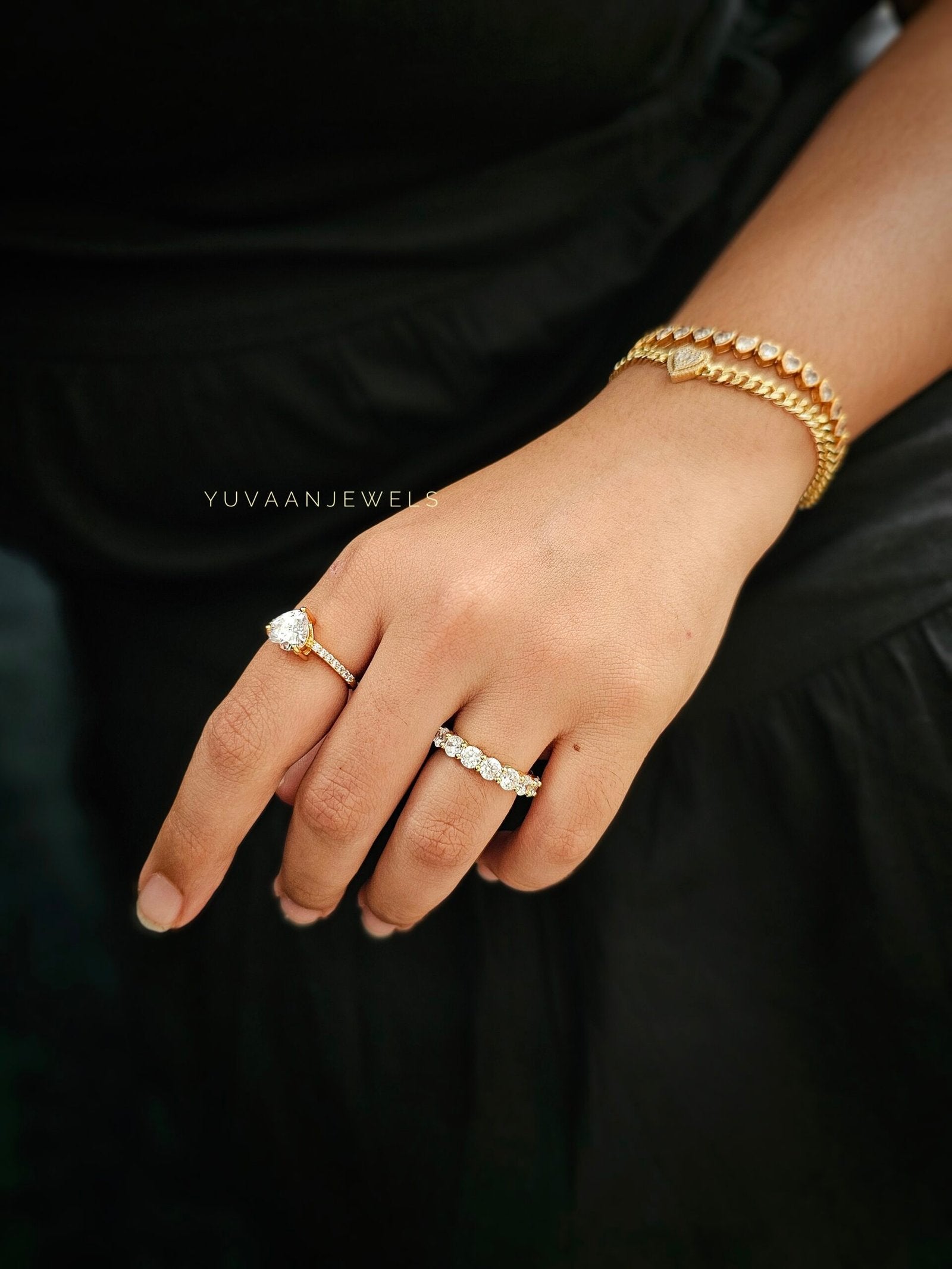 HEART SOLITAIRE BRACELET