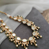 Purvi polki necklace
