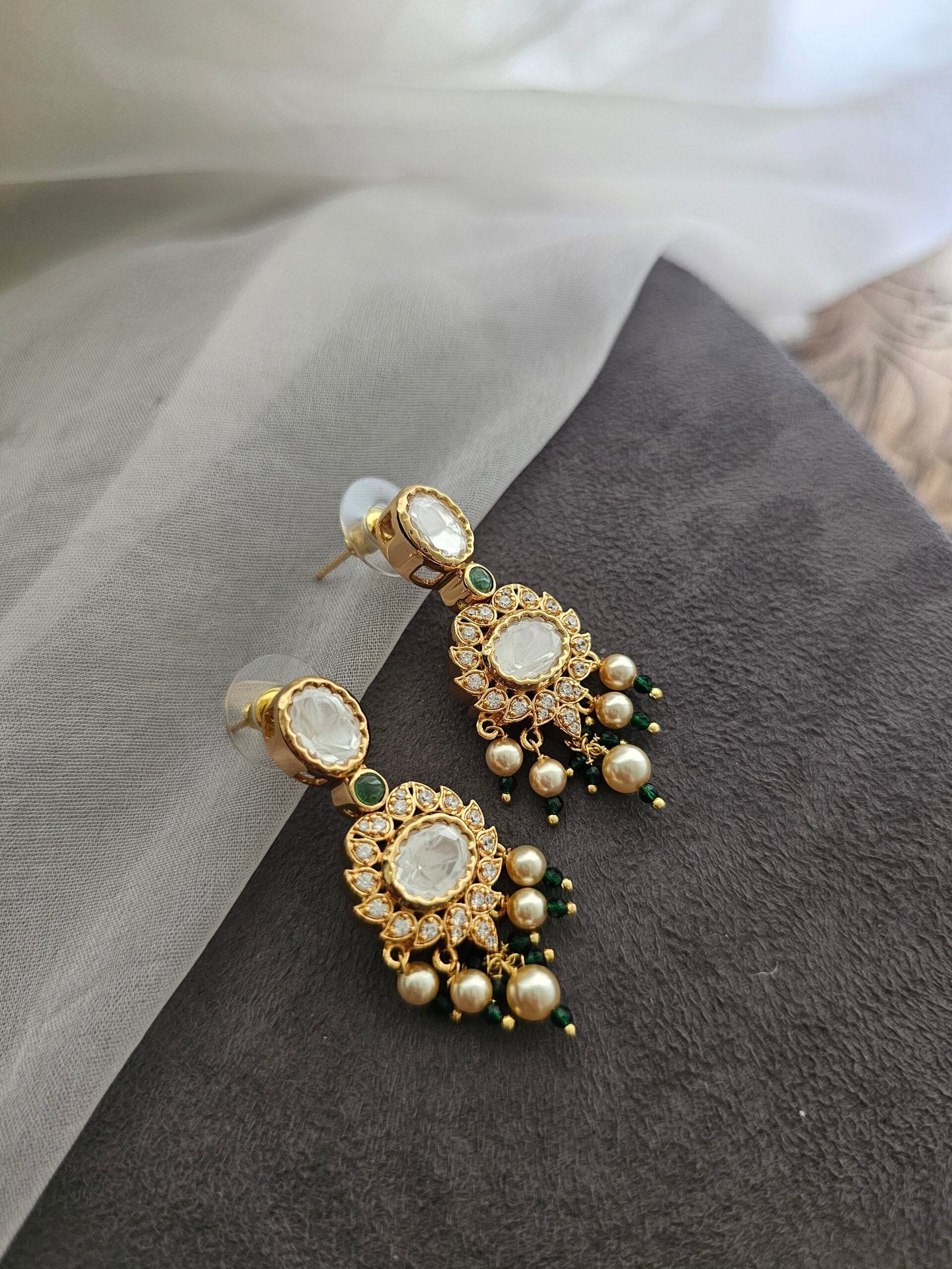 Purvi polki necklace