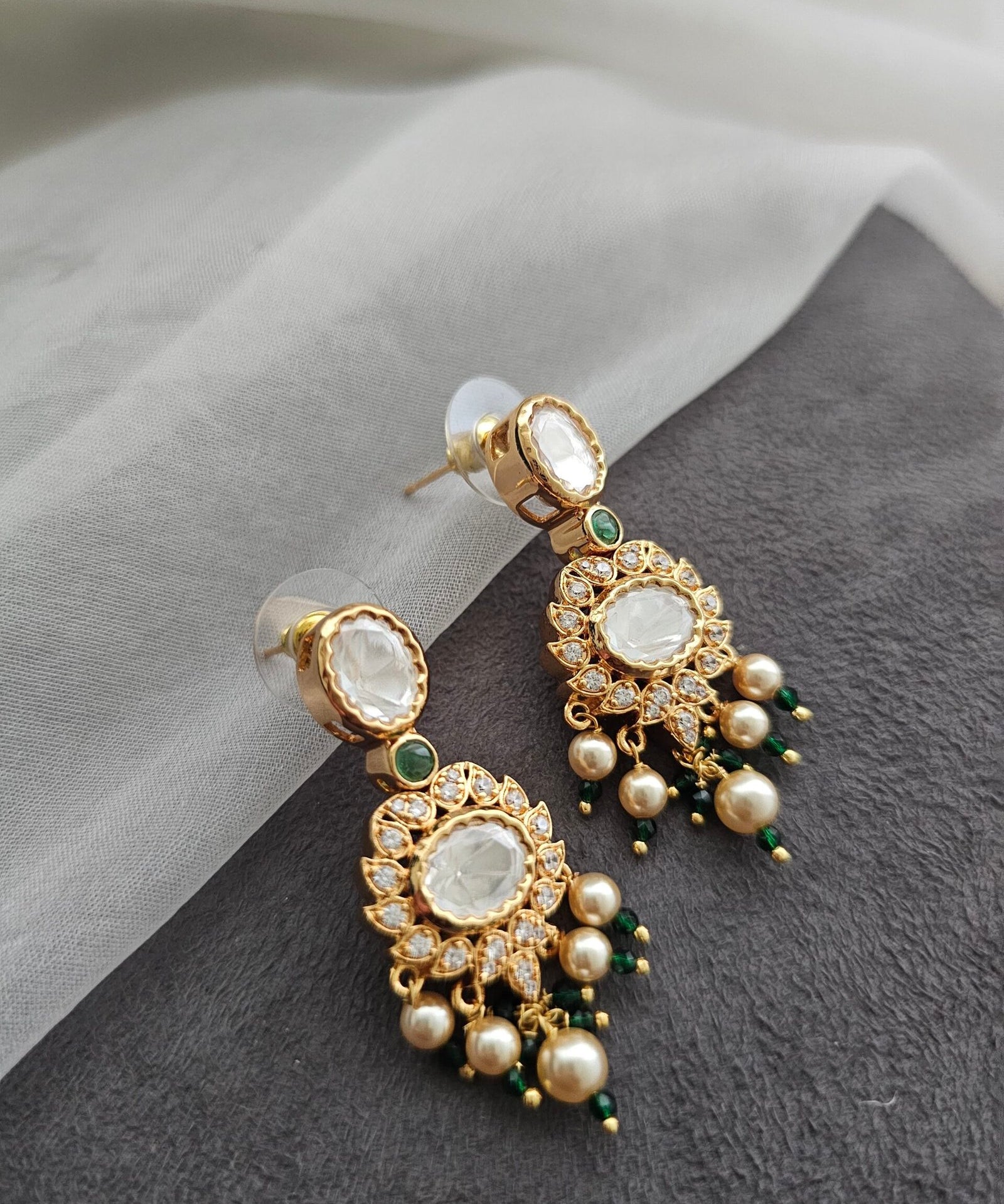 Purvi polki necklace