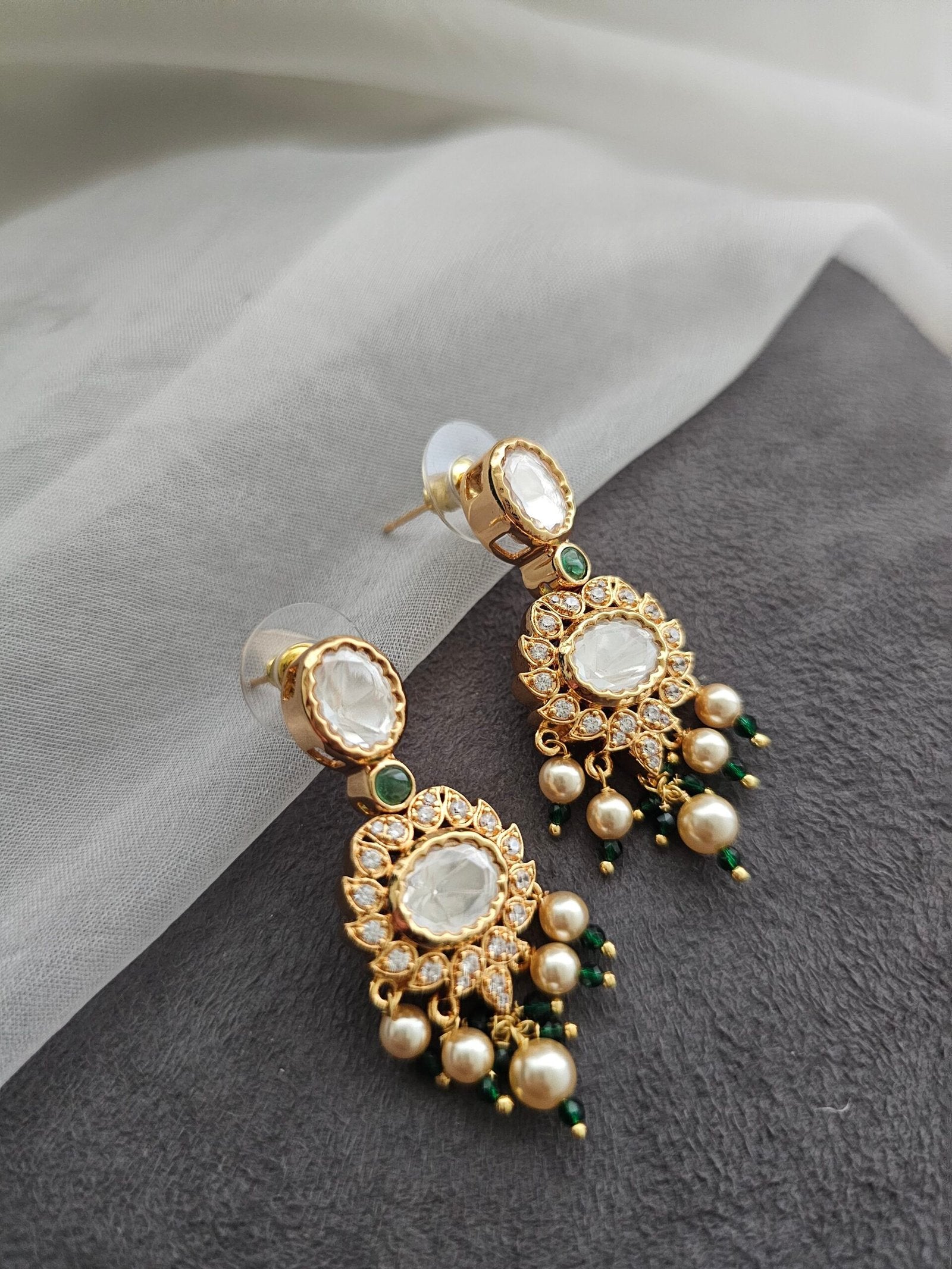 Purvi polki necklace