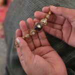 Ellie statement choker and bracelete